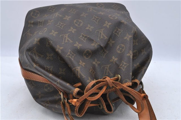 Authentic LOUIS VUITTON Monogram Petit Noe Shoulder Bag M42226 LV H7547