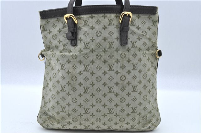 LOUIS VUITTON Monogram Mini Francoise Shoulder Hand Bag M92209 Khaki Beige H7548