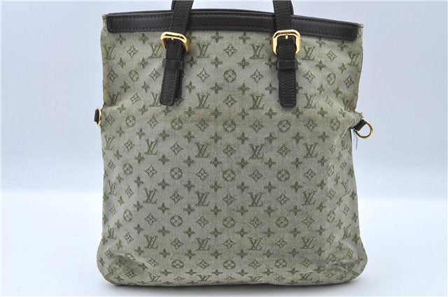 LOUIS VUITTON Monogram Mini Francoise Shoulder Hand Bag M92209 Khaki Beige H7548