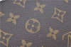 Authentic LOUIS VUITTON Monogram Pouch For Bucket PM LV Junk H7557