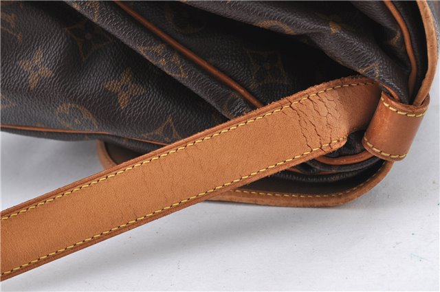 Auth LOUIS VUITTON Monogram Saumur 35 Shoulder Cross Body Bag M42254 LV H7558