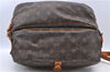 Auth LOUIS VUITTON Monogram Saumur 35 Shoulder Cross Body Bag M42254 LV H7558
