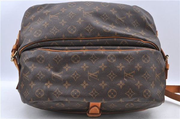 Auth LOUIS VUITTON Monogram Saumur 35 Shoulder Cross Body Bag M42254 LV H7558