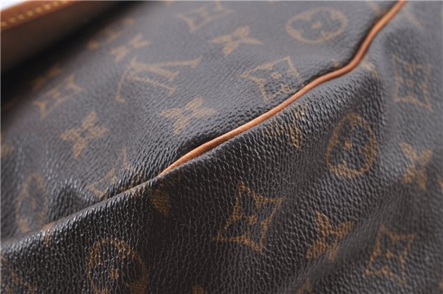 Auth LOUIS VUITTON Monogram Saumur 35 Shoulder Cross Body Bag M42254 LV H7558