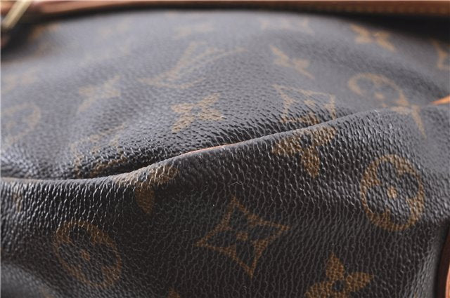 Auth LOUIS VUITTON Monogram Saumur 35 Shoulder Cross Body Bag M42254 LV H7558