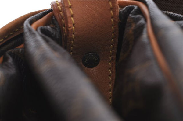 Auth LOUIS VUITTON Monogram Saumur 35 Shoulder Cross Body Bag M42254 LV H7558