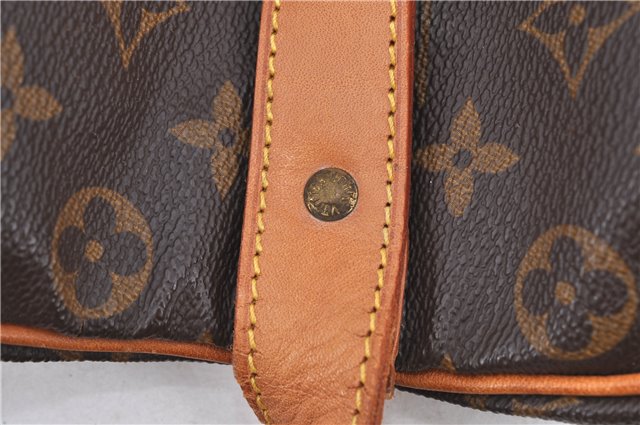 Auth LOUIS VUITTON Monogram Saumur 35 Shoulder Cross Body Bag M42254 LV H7558