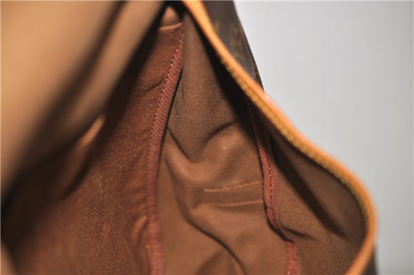 Auth LOUIS VUITTON Monogram Saumur 35 Shoulder Cross Body Bag M42254 LV H7558