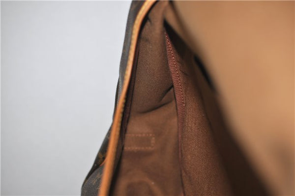 Auth LOUIS VUITTON Monogram Saumur 35 Shoulder Cross Body Bag M42254 LV H7558