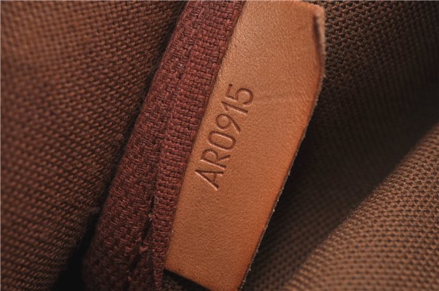 Auth LOUIS VUITTON Monogram Saumur 35 Shoulder Cross Body Bag M42254 LV H7558