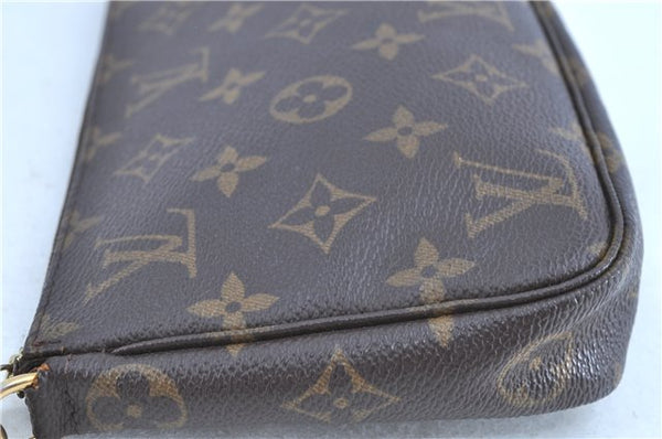 Authentic LOUIS VUITTON Monogram Pochette Accessoires Pouch M51980 LV H7561