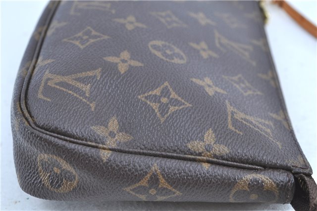Authentic LOUIS VUITTON Monogram Pochette Accessoires Pouch M51980 LV H7561