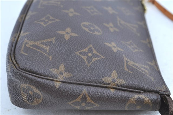 Authentic LOUIS VUITTON Monogram Pochette Accessoires Pouch M51980 LV H7561