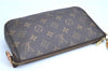 Authentic LOUIS VUITTON Monogram Pochette Accessoires Pouch M51980 LV H7561