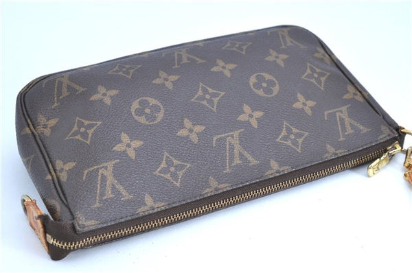 Authentic LOUIS VUITTON Monogram Pochette Accessoires Pouch M51980 LV H7561