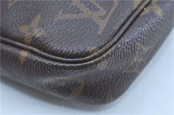 Authentic LOUIS VUITTON Monogram Pochette Accessoires Pouch M51980 LV H7561