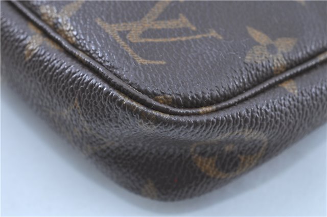 Authentic LOUIS VUITTON Monogram Pochette Accessoires Pouch M51980 LV H7561