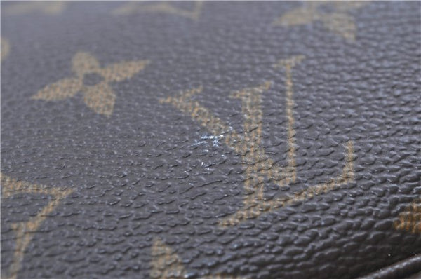Authentic LOUIS VUITTON Monogram Pochette Accessoires Pouch M51980 LV H7561