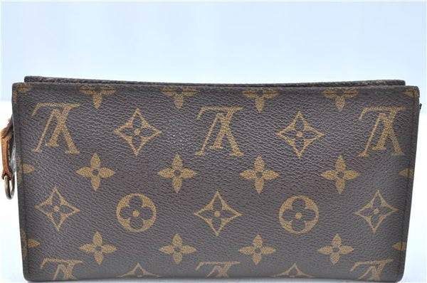 Authentic LOUIS VUITTON Monogram Pouch For Bucket GM LV H7563