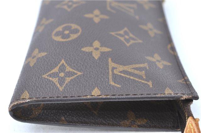 Authentic LOUIS VUITTON Monogram Pouch For Bucket GM LV H7563