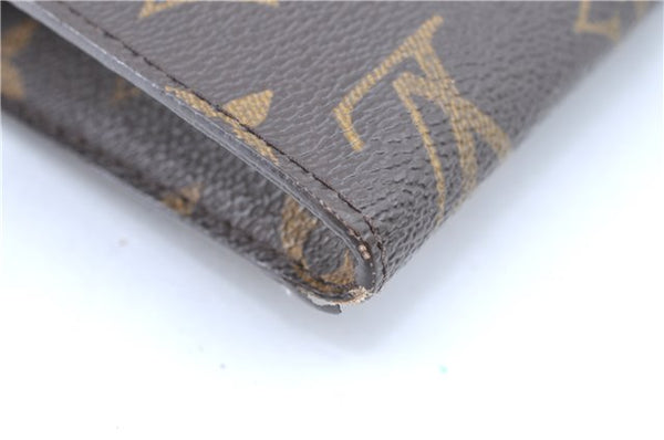 Authentic LOUIS VUITTON Monogram Pouch For Bucket GM LV H7563