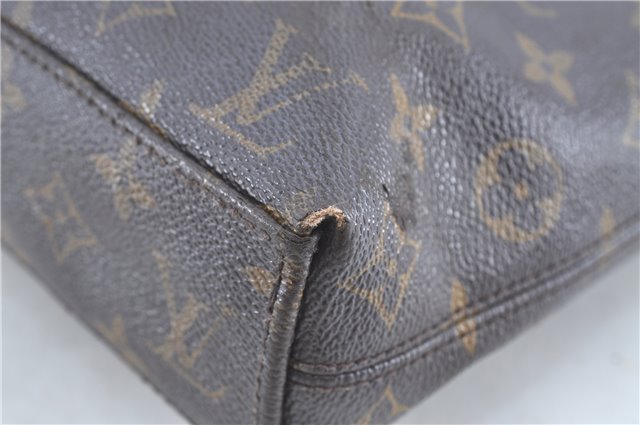 Auth LOUIS VUITTON Monogram Macassar Porte Documents Jour Briefcase LV H7564