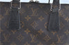 Auth LOUIS VUITTON Monogram Macassar Porte Documents Jour Briefcase LV H7564