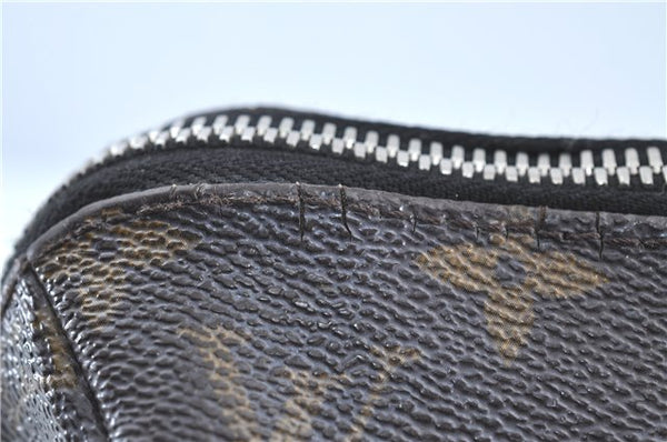 Auth LOUIS VUITTON Monogram Macassar Porte Documents Jour Briefcase LV H7564