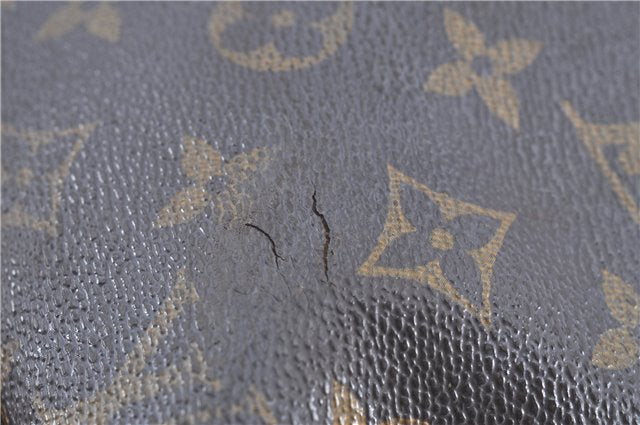 Auth LOUIS VUITTON Monogram Macassar Porte Documents Jour Briefcase LV H7564