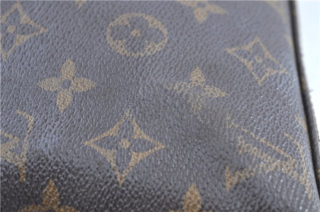 Auth LOUIS VUITTON Monogram Macassar Porte Documents Jour Briefcase LV H7564