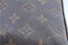 Auth LOUIS VUITTON Monogram Macassar Porte Documents Jour Briefcase LV H7564