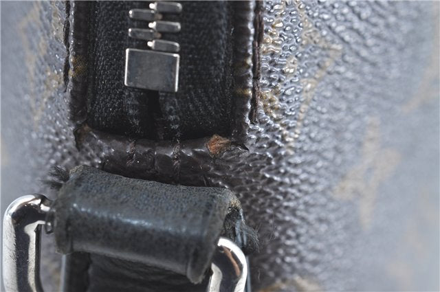 Auth LOUIS VUITTON Monogram Macassar Porte Documents Jour Briefcase LV H7564