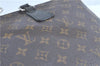 Auth LOUIS VUITTON Monogram Macassar Porte Documents Jour Briefcase LV H7564