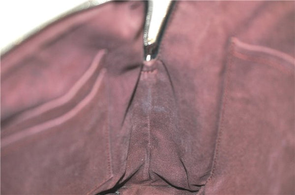 Auth LOUIS VUITTON Monogram Macassar Porte Documents Jour Briefcase LV H7564