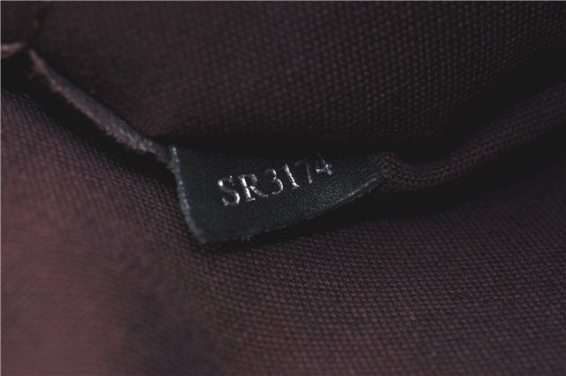 Auth LOUIS VUITTON Monogram Macassar Porte Documents Jour Briefcase LV H7564