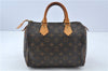 Authentic LOUIS VUITTON Monogram Speedy 25 Hand Bag M41529 LV H7580