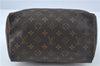 Authentic LOUIS VUITTON Monogram Speedy 25 Hand Bag M41529 LV H7580