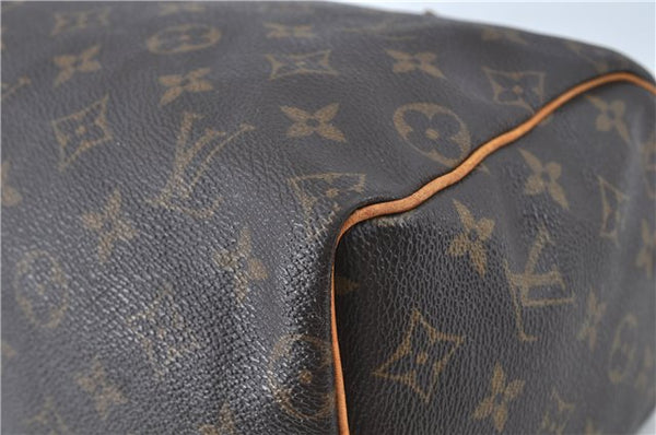 Authentic LOUIS VUITTON Monogram Speedy 25 Hand Bag M41529 LV H7580