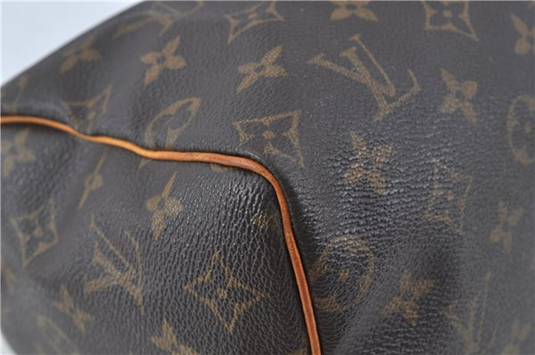 Authentic LOUIS VUITTON Monogram Speedy 25 Hand Bag M41529 LV H7580