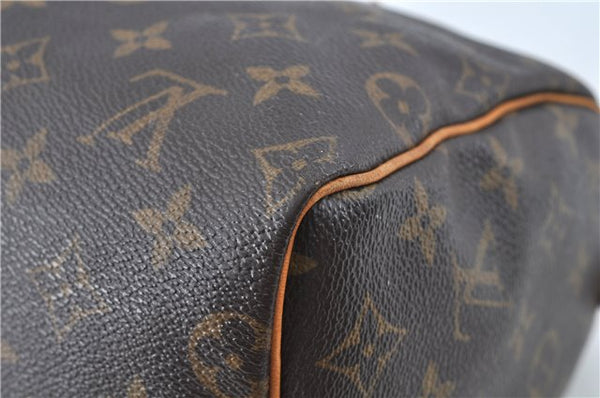 Authentic LOUIS VUITTON Monogram Speedy 25 Hand Bag M41529 LV H7580