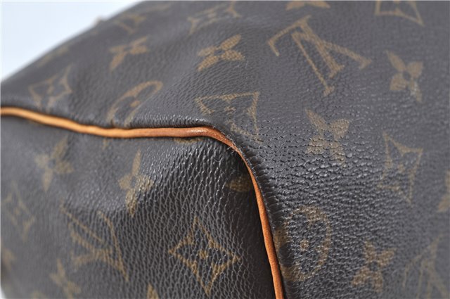 Authentic LOUIS VUITTON Monogram Speedy 25 Hand Bag M41529 LV H7580