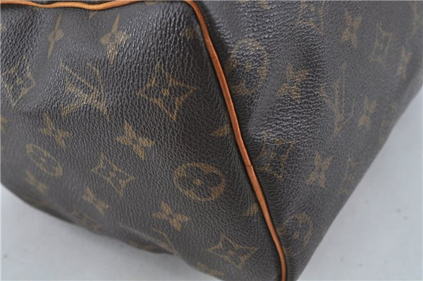 Authentic LOUIS VUITTON Monogram Speedy 25 Hand Bag M41529 LV H7580