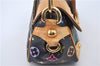 Auth LOUIS VUITTON Monogram Multicolor Marilyn Shoulder Bag M40128 Black H7582