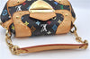 Auth LOUIS VUITTON Monogram Multicolor Marilyn Shoulder Bag M40128 Black H7582