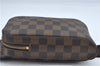 Authentic Louis Vuitton Damier Geronimos Waist Body Bag N51994 LV H7586