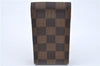 Authentic LOUIS VUITTON Damier Etui Cigarette Case N63024 LV H7589