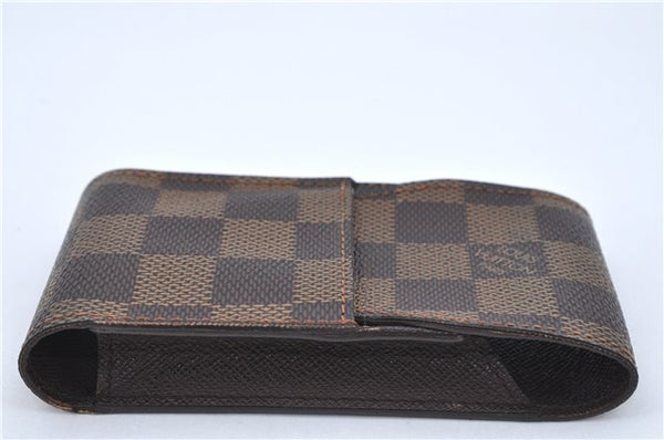 Authentic LOUIS VUITTON Damier Etui Cigarette Case N63024 LV H7589