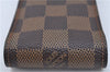 Authentic LOUIS VUITTON Damier Etui Cigarette Case N63024 LV H7589