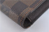 Authentic LOUIS VUITTON Damier Etui Cigarette Case N63024 LV H7589