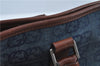 Authentic GUCCI Shoulder Tote Bag Interlocking G Denim Leather 257304 Blue H7611